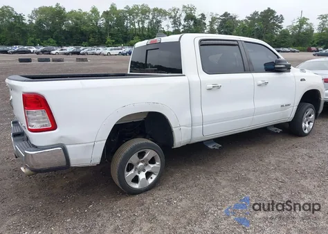 2019 Ram 1500 Big Horn/Lone Star 4X4 5'7 Box z USA, uszkodzony, nr VIN 1C6SRFFT6KN587871